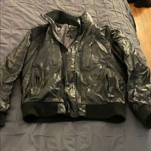 Leather jacket